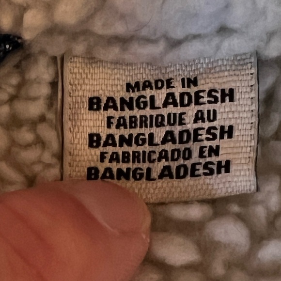 SALE! BUY or BUNDLE! NWOT Men’s Standard Denim Levi jacket, fleece lined. Sz L - Picture 8 of 12